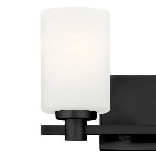 Karlie 54622BK  Small Two Light Vanity - Black