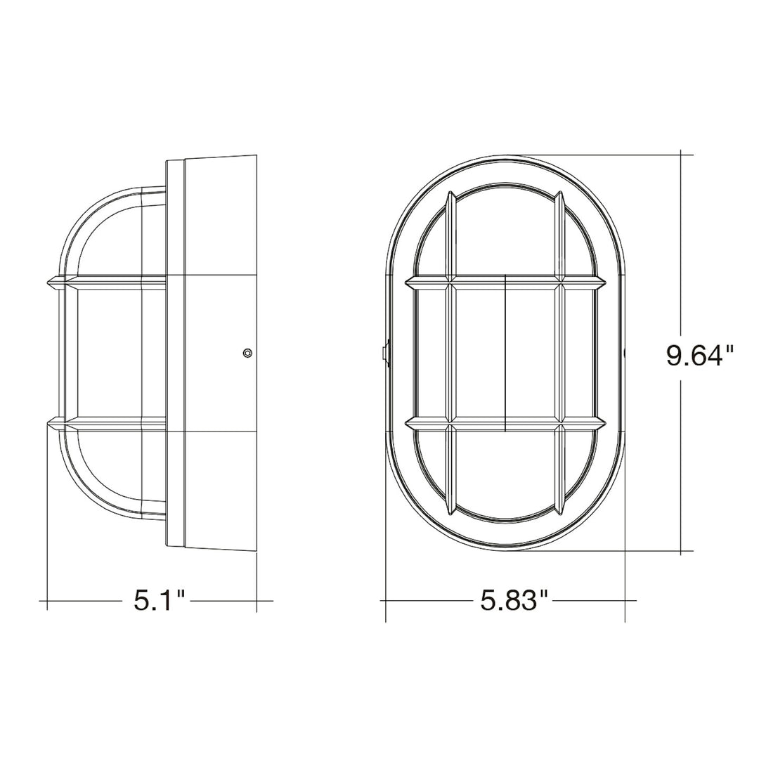 Bulk-Line: Wall Pack 3-CCT Selectable 20W/16W/12W - White