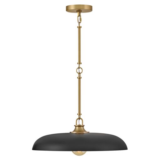 Sadie 48167LCB-BK  Large Dome Pendant - Bronze