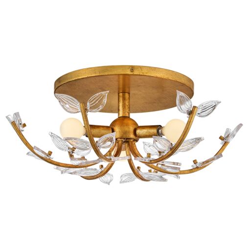 Aliso 48283DA  Medium Semi-Flush Mount - Bronze