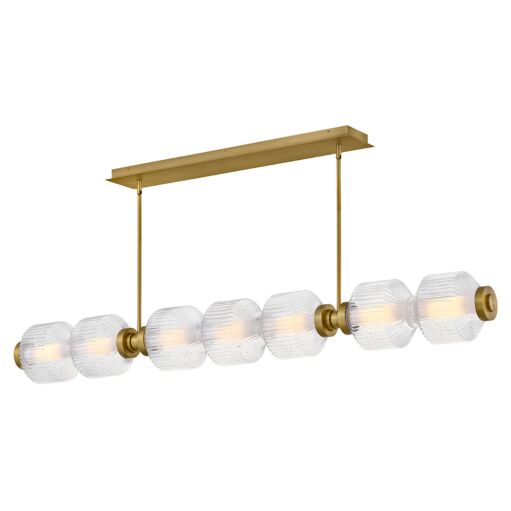 Reign FR41466LCB  Large Seven Light LED Linear - Bronze