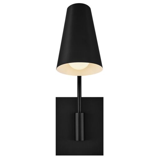 Bray 48310BK  Medium Swing Arm Single Light Sconce- Black