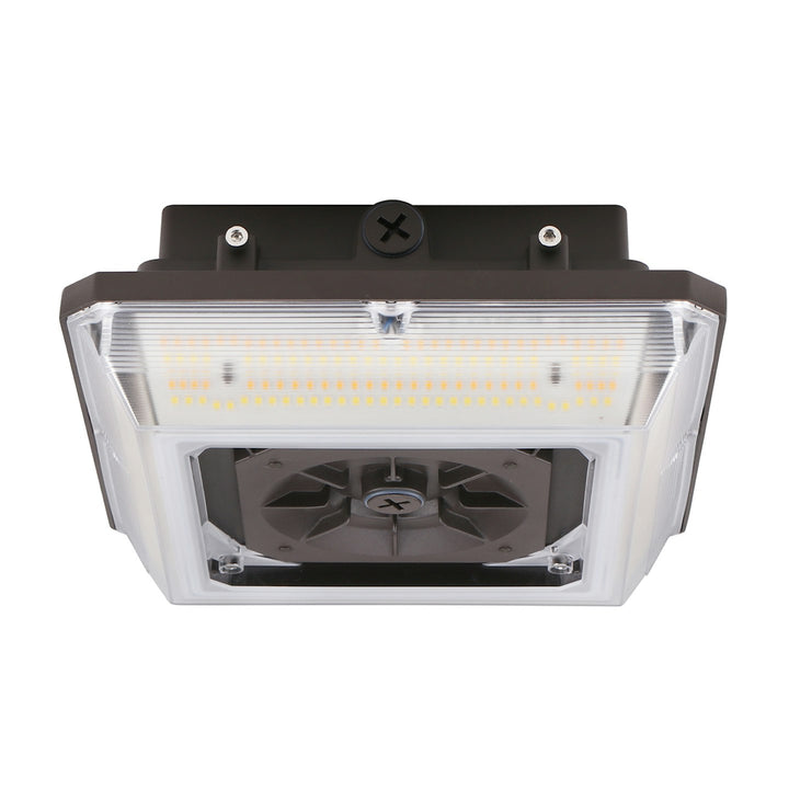 Square Canopy Light: Arcy-Line 3-CCT & 3-Power Select 90W/80W/70W - Bronze