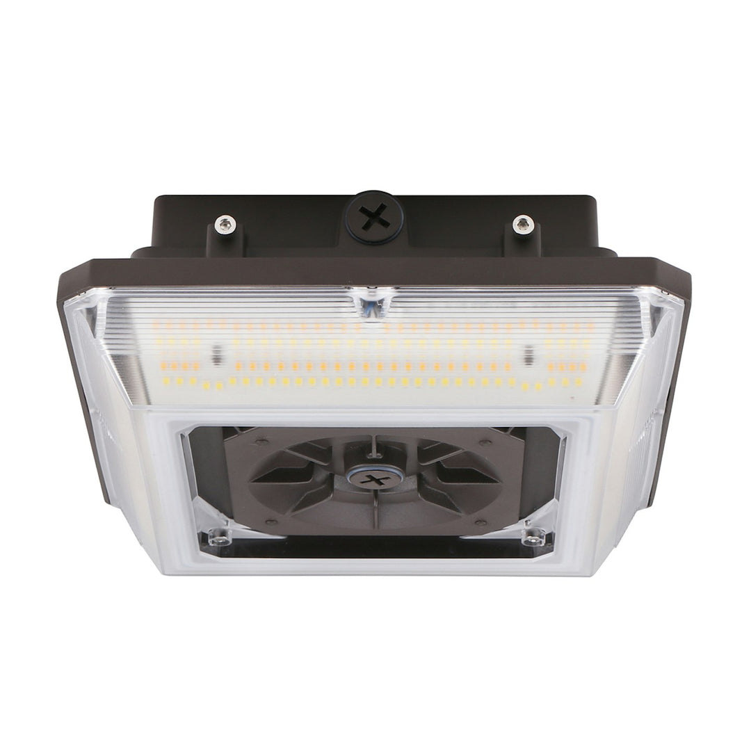 Square Canopy Light: Arcy-Line 3-CCT & 3-Power Select 60W/45W/30W - Bronze