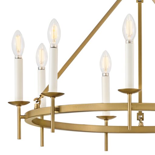 Copley 47475LCB  Medium Ring Chandelier - Bronze