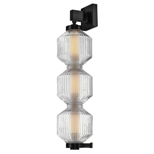 Reign FR41467BK  Small LED Convertible Pendant - Black