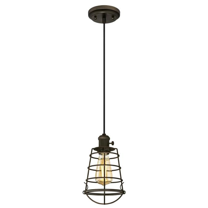 Westinghouse - Nolan Mini Pendant, Base E12 Lamp - Oil Rubbed Bronze