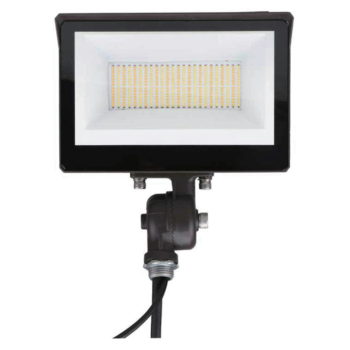 Mini Flood Light: ARCY-Line, 3-CCT & Power Select w/ Photocell 40W/50W/60W - Bronze