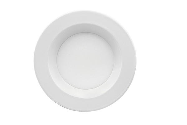 4 INCH ECO SMOOTH ROUND LED TRIM, 10W, 5CCT Selectable - White