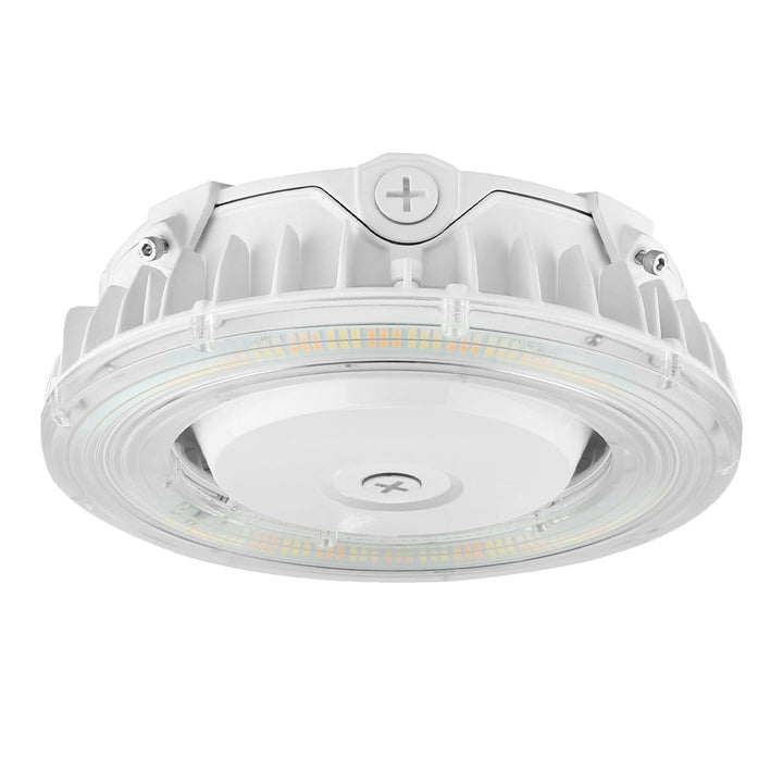 Round Canopy Light: Slim-Line 3-CCT & 5-Power Select 55W/47W/30W/22W - White