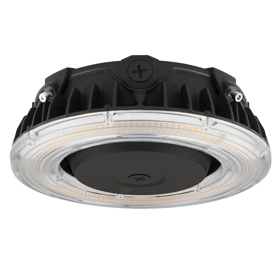 Round Canopy Light: Slim-Line 3-CCT & 5-Power Select 55W/47W/30W/22W - Black