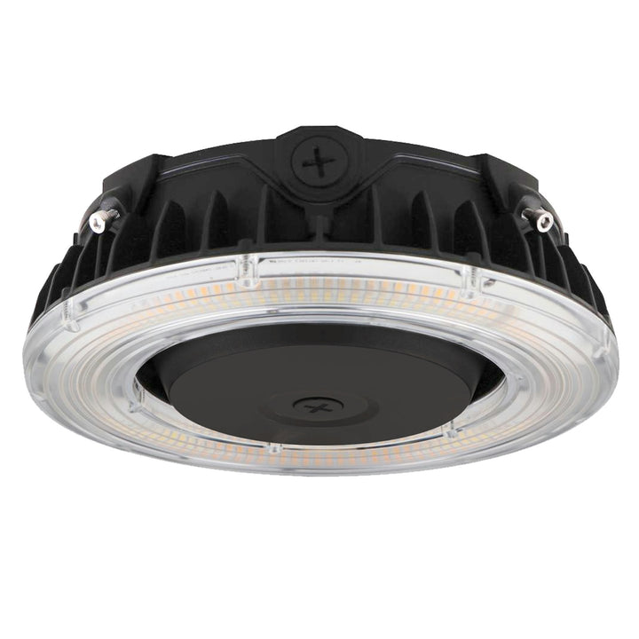 Round Canopy Light: Slim-Line 3-CCT & 5-Power Select 100W/90W/80W/70W/60W - Bronze