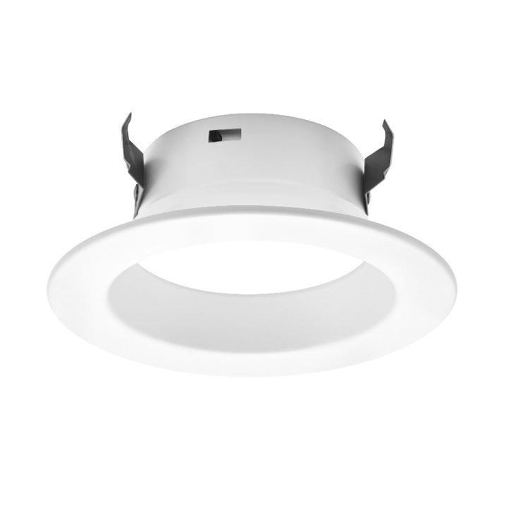 4" EcoValue Round Retrofit Downlight, 10W - White