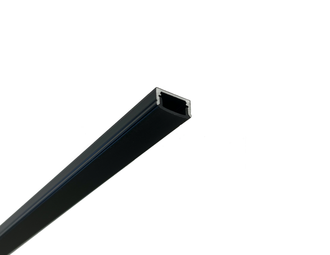 Led Channel - 1971ASL-BB - Surface, 8 ft - BlackBlack