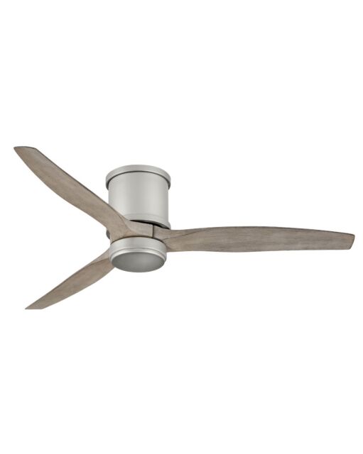 Hover Flush 52" LED Smart Fan 900852FBN-LWD - Grey