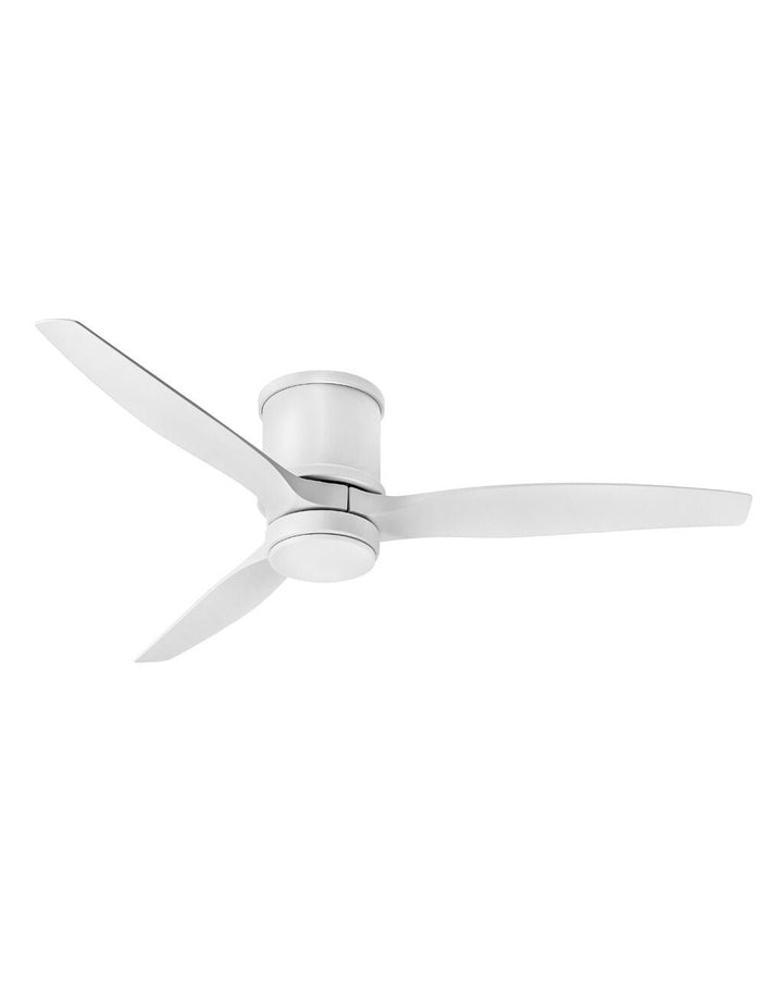 Hover Flush 52" LED Smart Fan 900852FMW-LWD - White