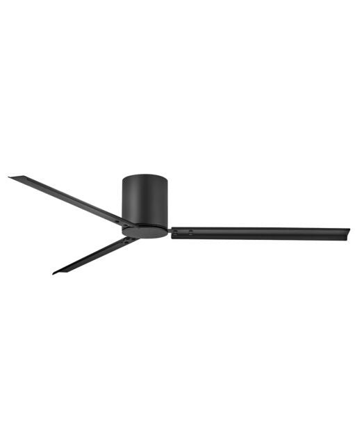 Indy Flush 72" Smart Fan 901072FMB-NDD - Black