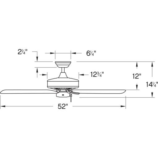 Oasis 52" Fan 901652FMM-NWA - Bronze