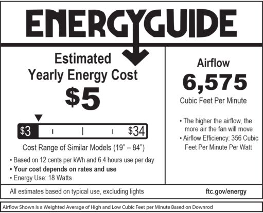 Vantage 66" LED Smart Fan 902466FBN-LWD - Grey