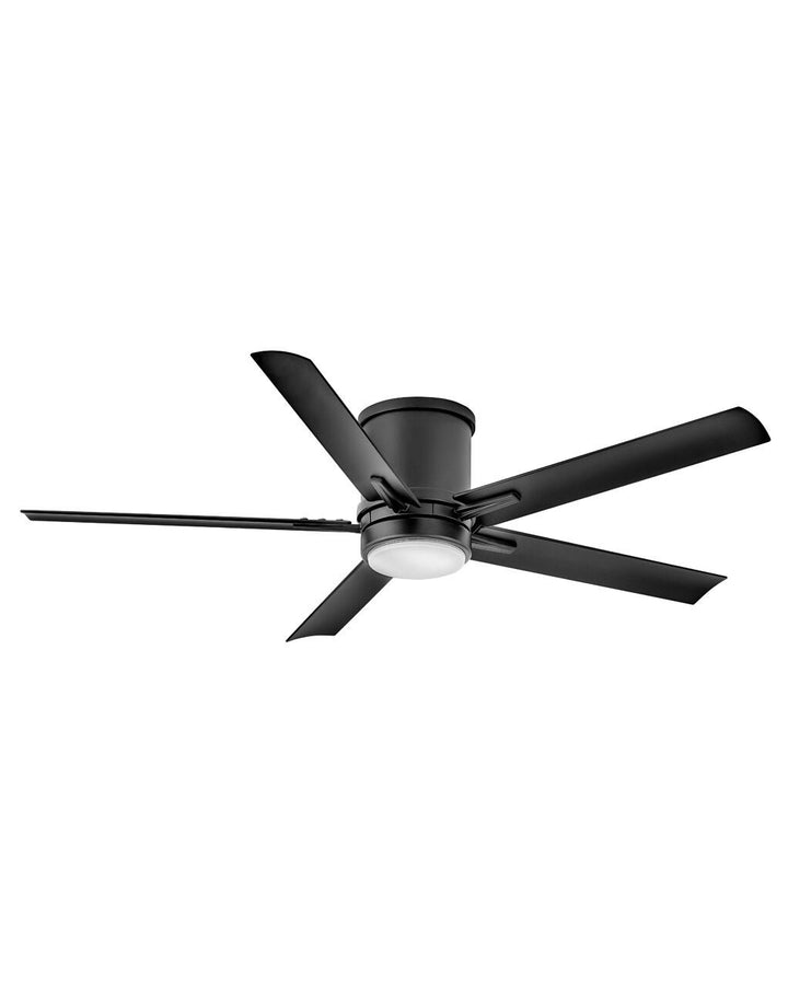 Vail Flush 52" LED Smart Fan 902552FMB-LWD - Black