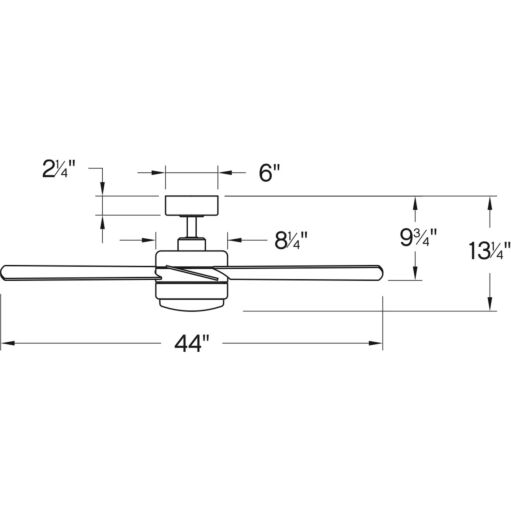 Ventus 44" LED Fan 902844FMM-LIA - Bronze