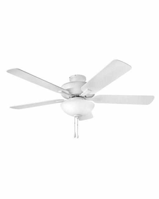 Metro Illuminated 52" Fan 903352FCW-LIA - White