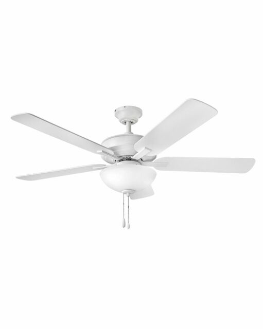 Metro Illuminated 52" Fan 903352FCW-LIA - White