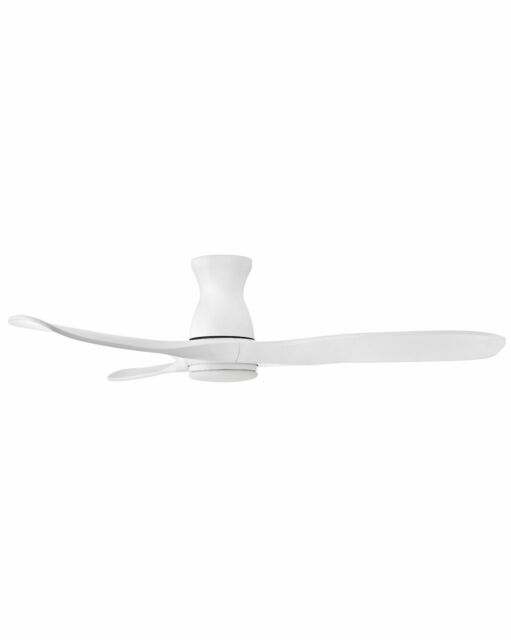 Swell Flush Illuminated 56" LED Smart Fan 903456FWW-LDD - White