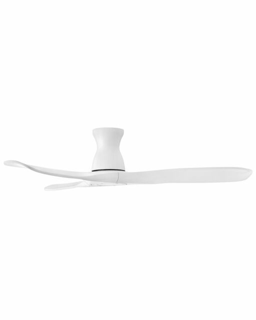 Swell Flush Illuminated 56" LED Smart Fan 903456FWW-LDD - White