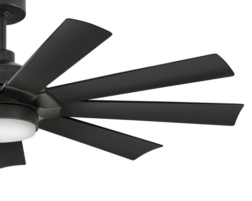 Turbine 60" LED Smart Fan New 904260FBB-LWD - Black