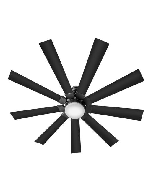 Turbine 60" LED Smart Fan New 904260FBB-LWD - Black