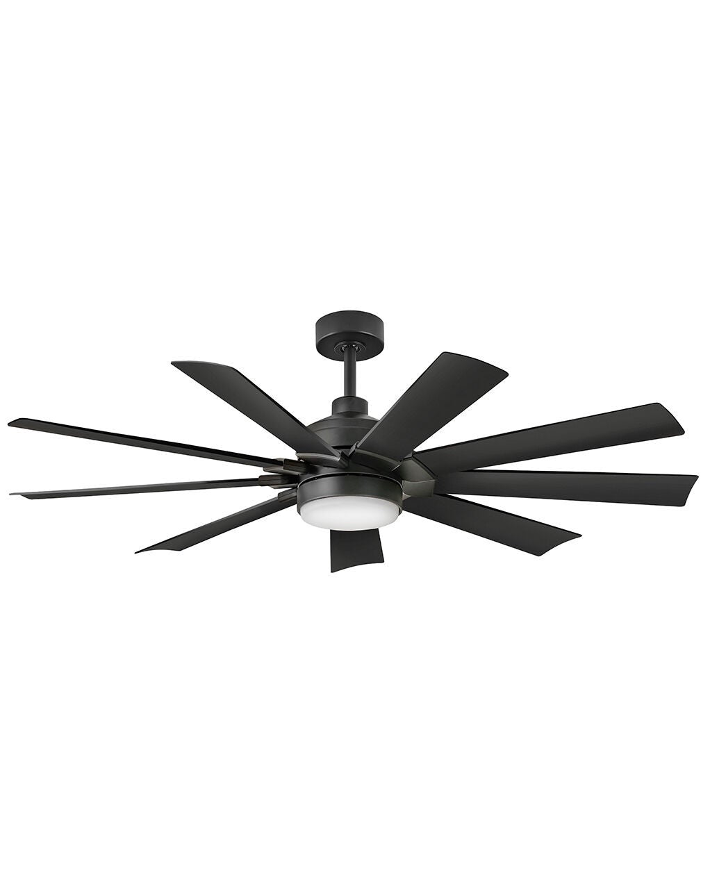 Turbine 60" LED Smart Fan New 904260FBB-LWD - Black