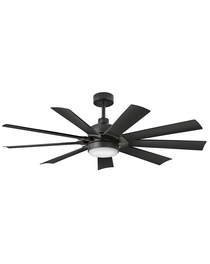 Turbine 60" LED Smart Fan New 904260FBB-LWD - Black