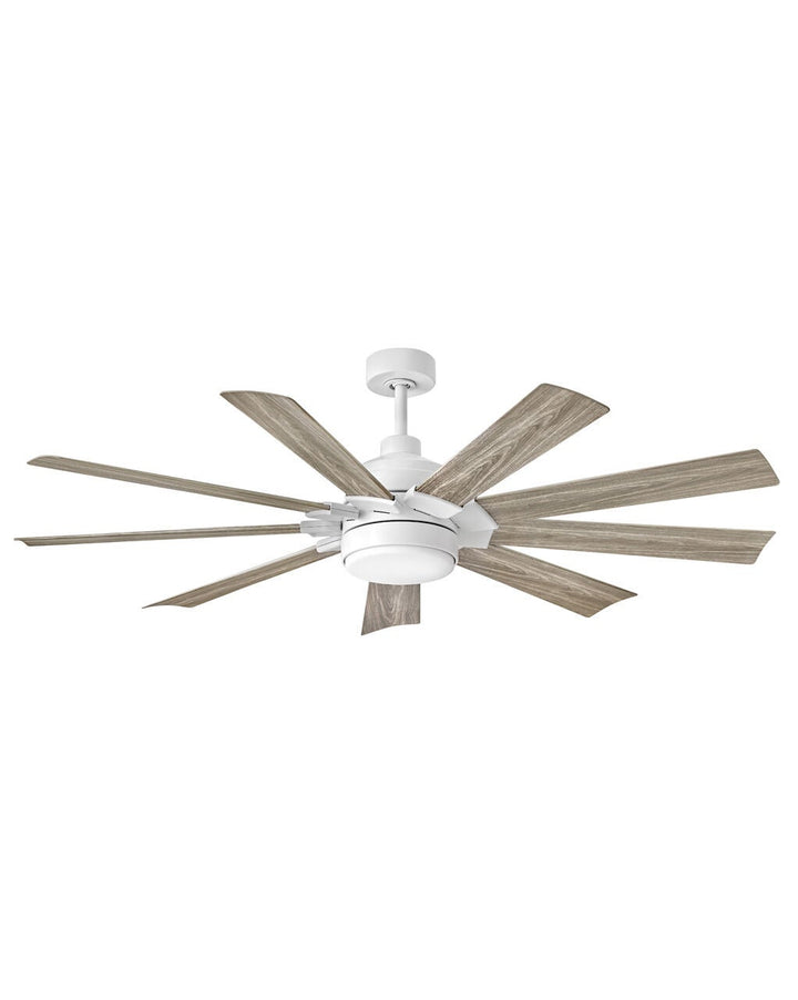 Turbine 60" LED Smart Fan 904260FCW-LWD - White