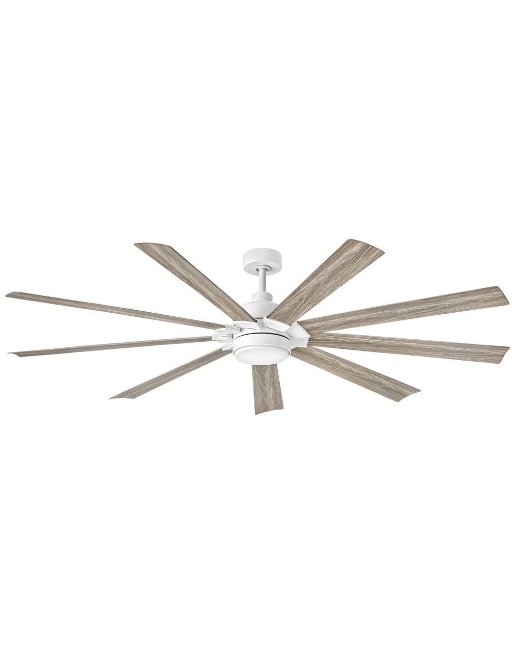 Turbine 80" LED Smart Fan 904280FCW-LWD - White