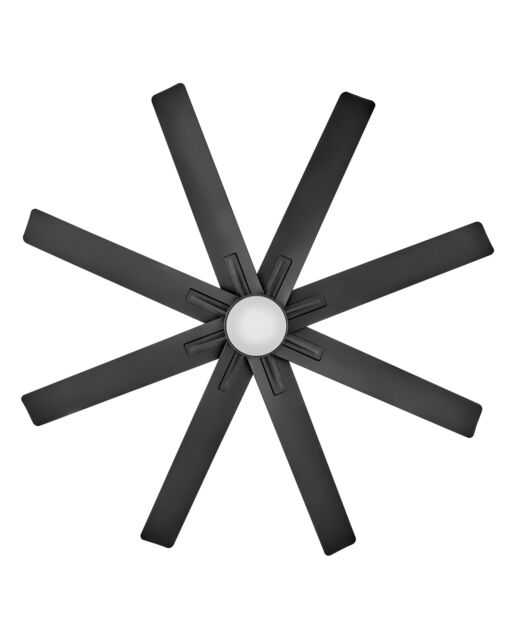 Concur 66" LED Smart Fan 904566FMB-LWD - Black