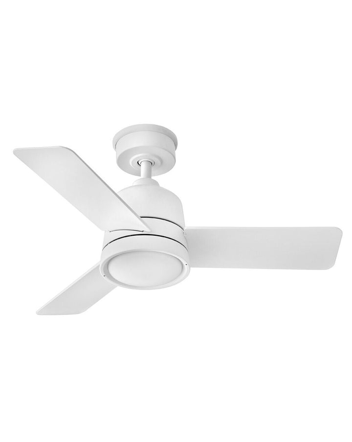 Chet 36" LED Fan 905236FMW-LWA - White