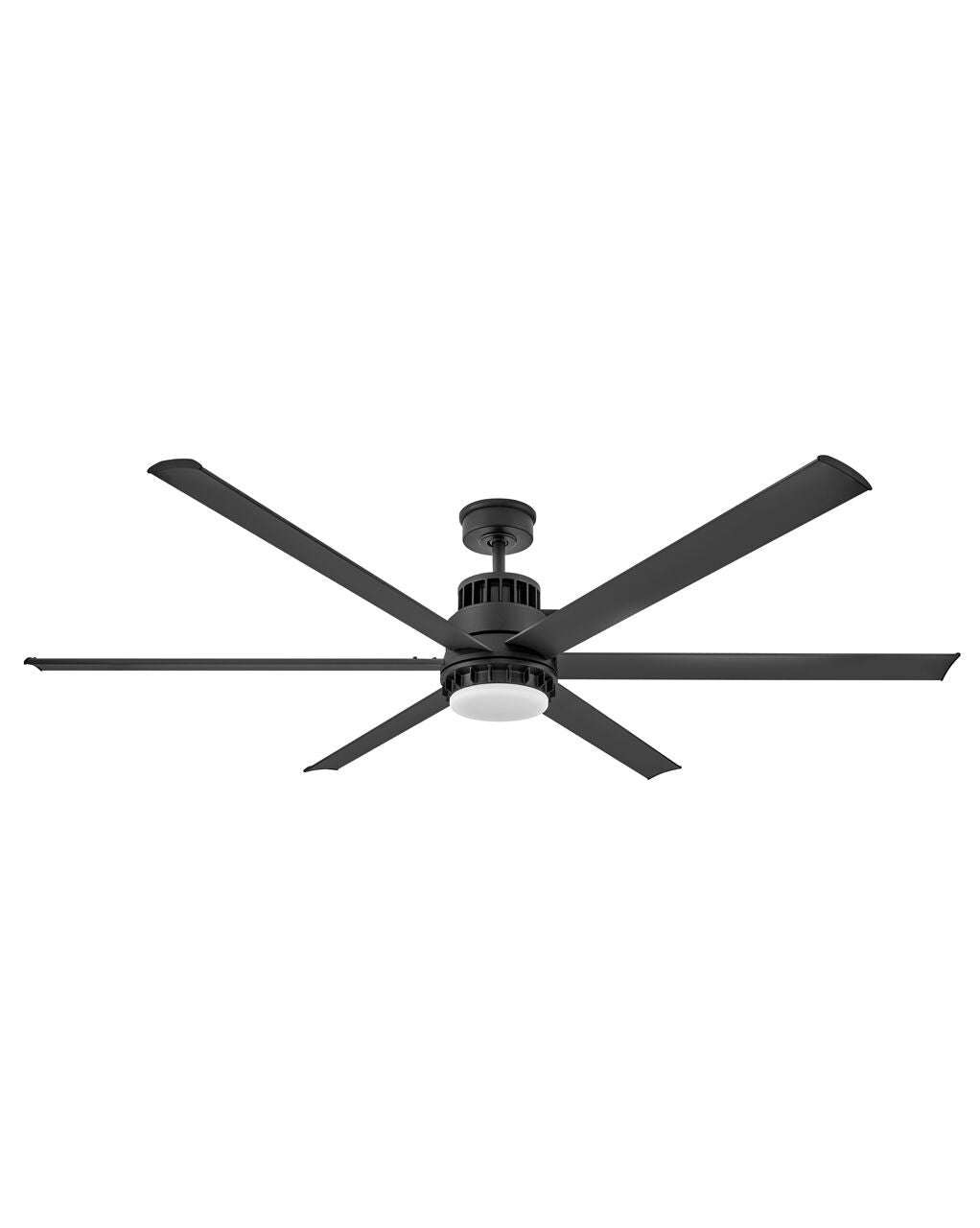 Draftsman 72" LED Smart Fan 905372FMB-LWD - Black