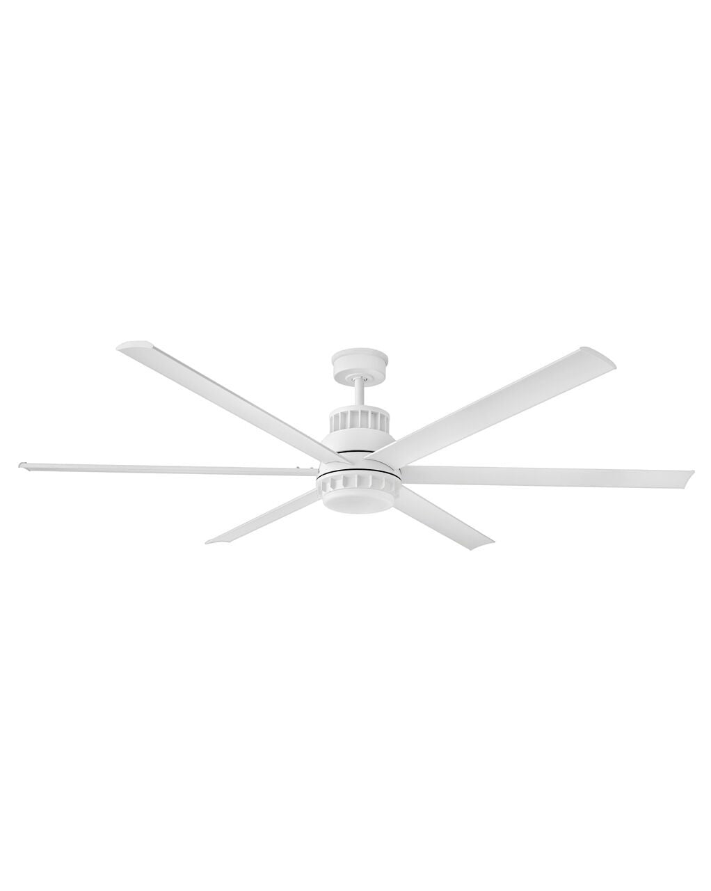 Draftsman 72" LED Smart Fan 905372FMW-LWD - White