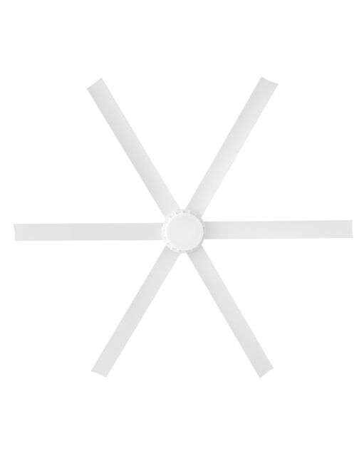 Draftsman 72" LED Smart Fan 905372FMW-LWD - White