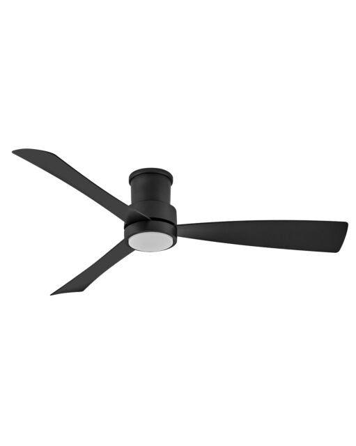 Iver 56" LED Smart Fan 905756FMB-LWD - Black