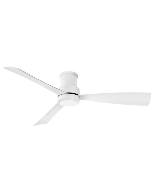 Iver 56" LED Smart Fan 905756FMW-LWD - White