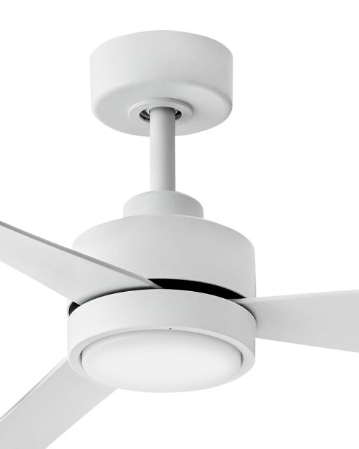 Iver 56" LED Smart Fan 905756FMW-LWD - White