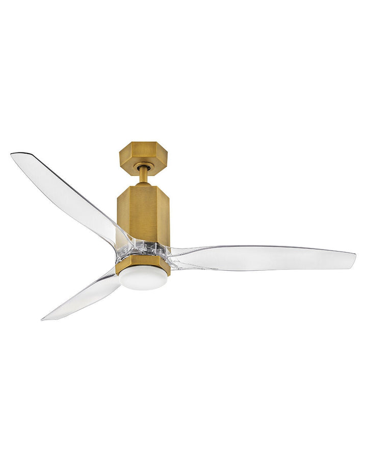 Facet 52" LED Dual Mount Smart Fan 905852FHB-LDDK - Bronze