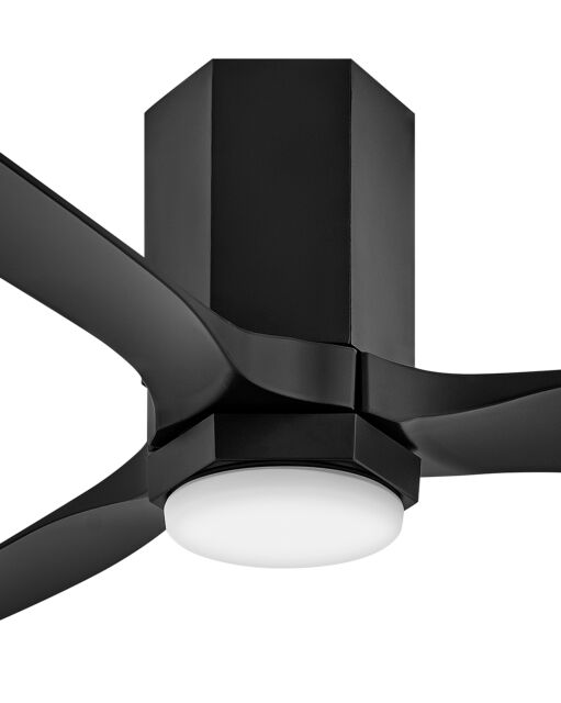 Facet 52" LED Smart Fan 905852FMB-LDD - Black