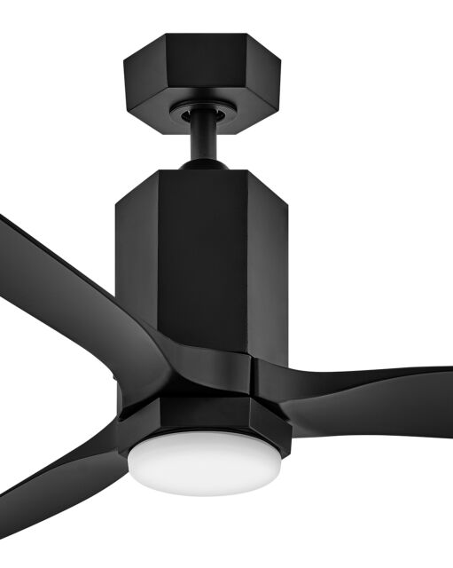 Facet 52" LED Smart Fan 905852FMB-LDD - Black