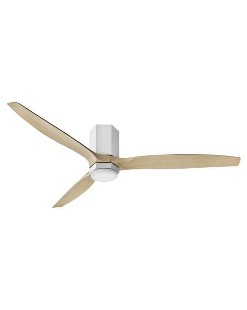 Facet 52" LED Dual Mount Smart Fan 905852FMW-LDDK - White