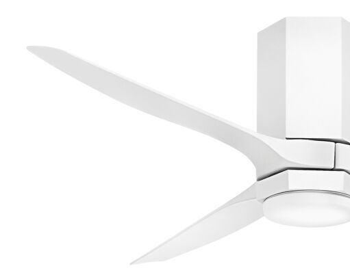 Facet 52" LED Smart Fan  905852FWW-LDD - White