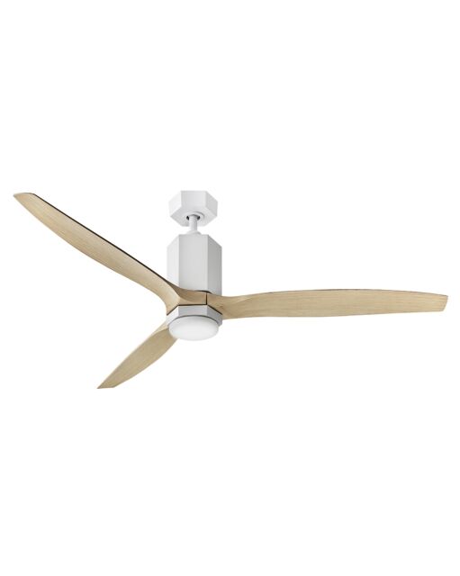 Facet 60" LED Dual Mount Smart Fan 905860FMW-LDDK - White