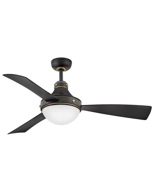 Oliver 50" LED Smart Fan 905950FMB-LWD - Black